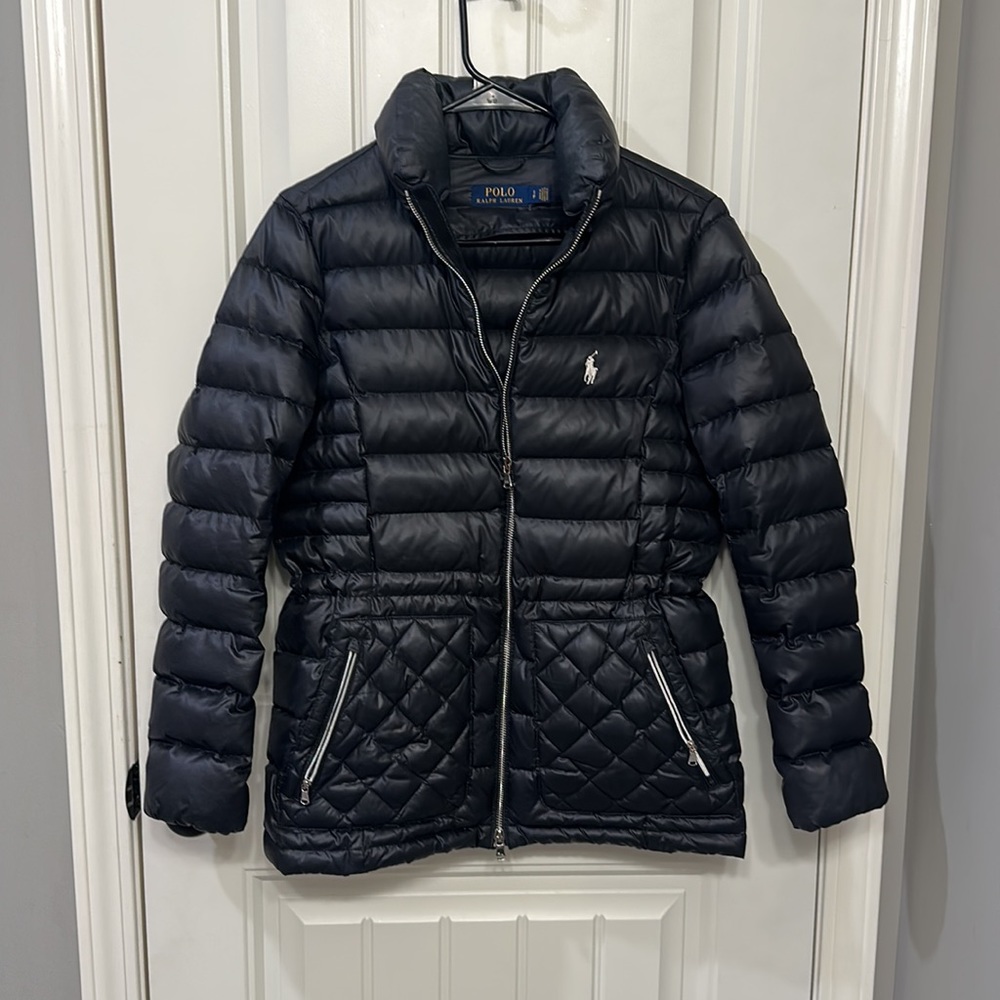 Polo Ralph Lauren Black Puffer Coat